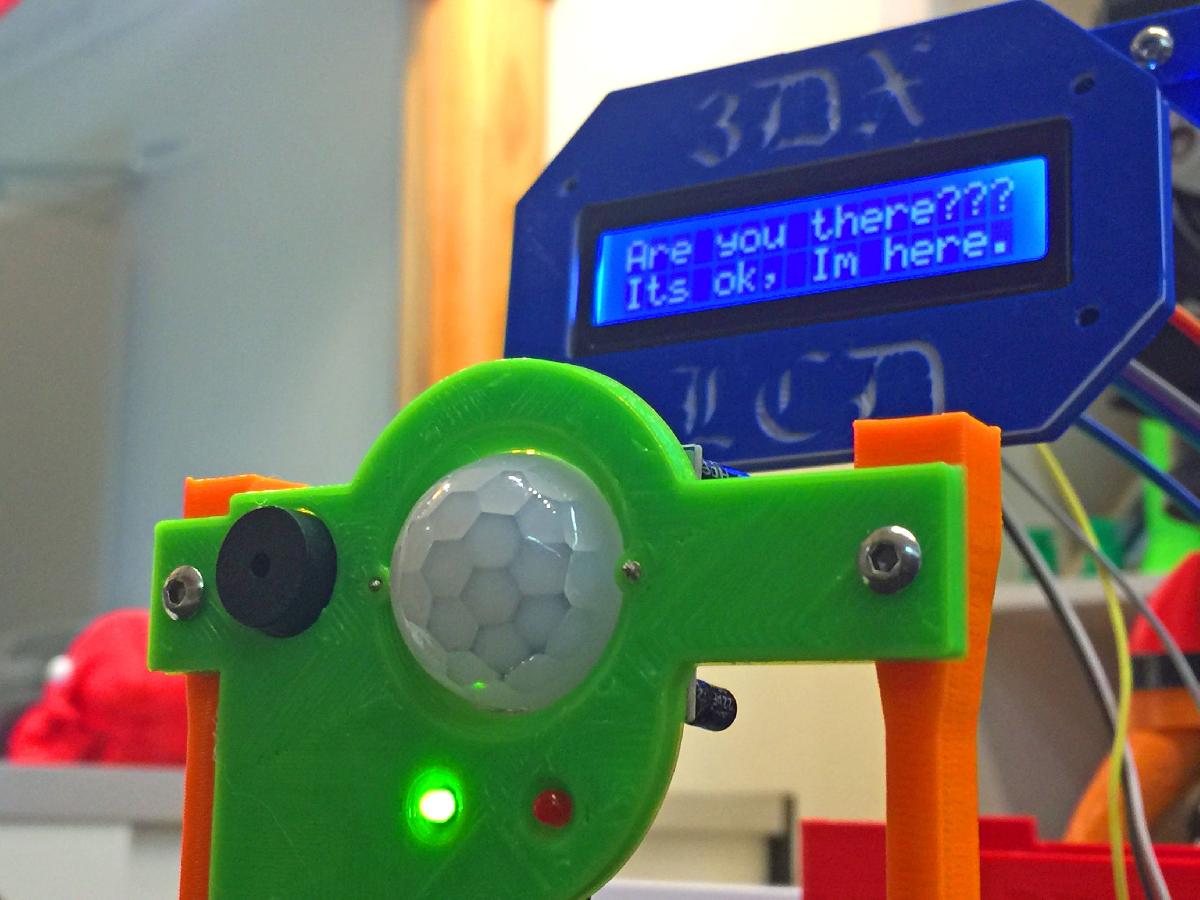 Alarme de Sensor de Movimento PIR 3DX