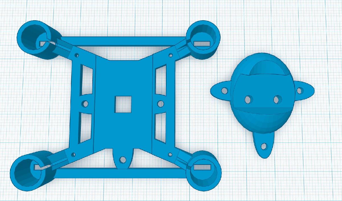 Quadricoptero MicroFPV Tweiner 75mm