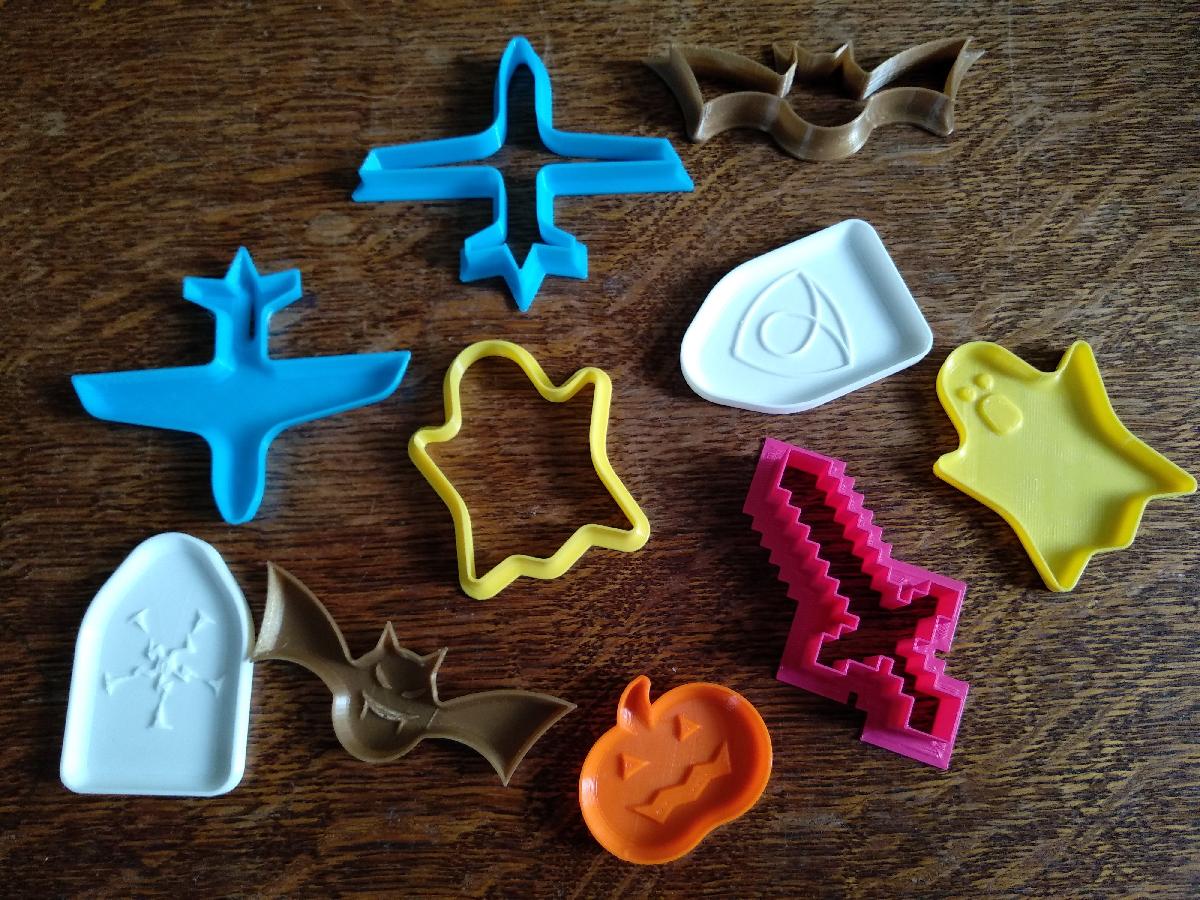 Cortadores de biscoito de Halloween