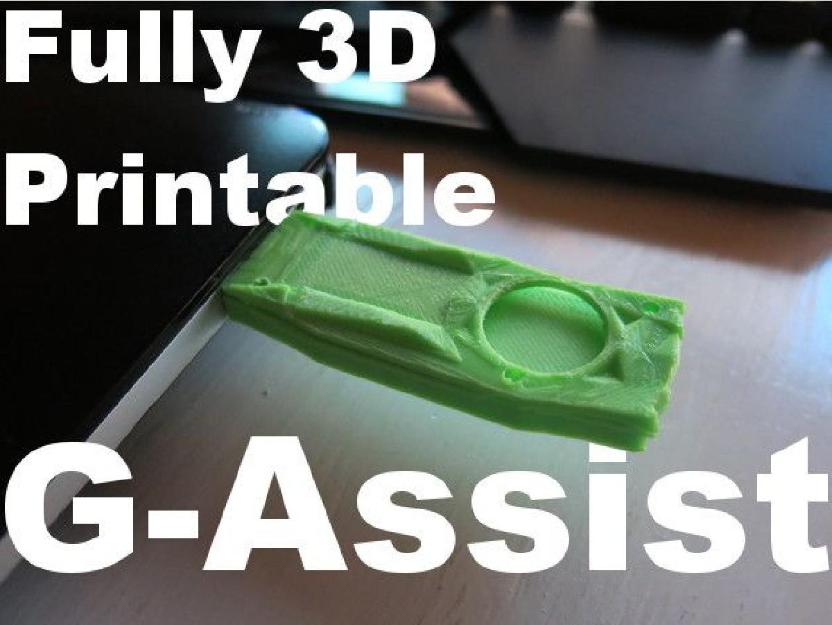 GTX G Assist totalmente impresso em 3D