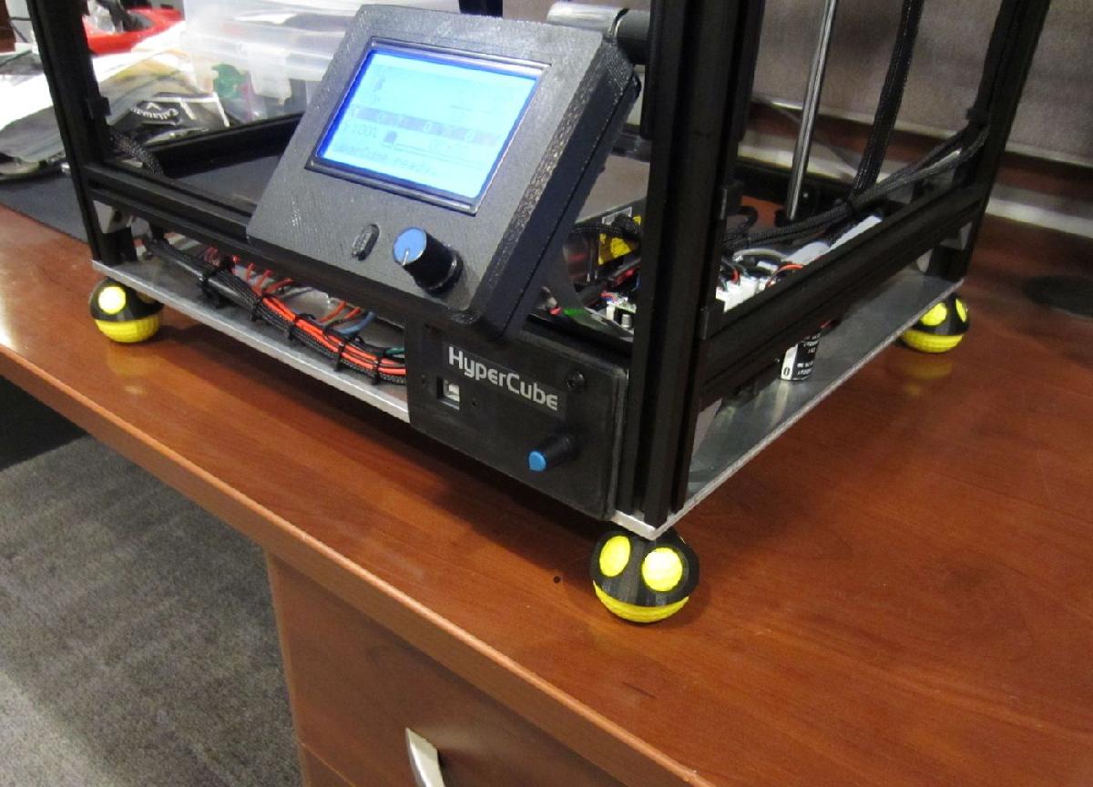 Pes de amortecimento de vibracao para impressora 3D