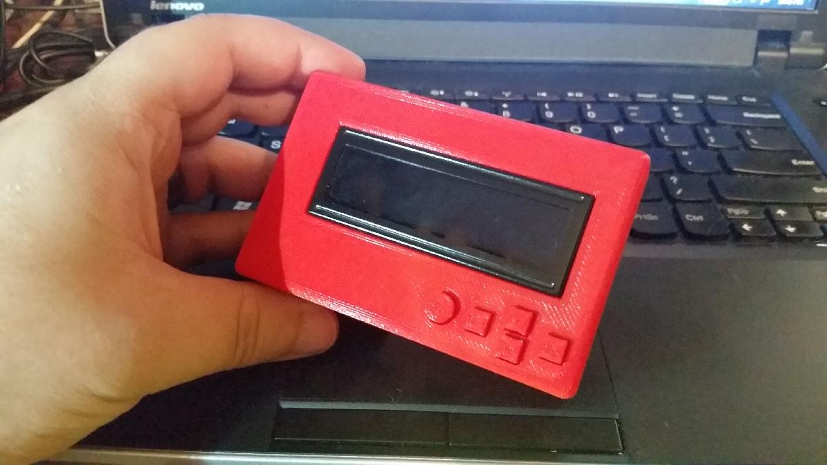 Case de Teclado LCD Adafruit para Raspberry Pi (Para Pi1, Pi2 e Pi3)