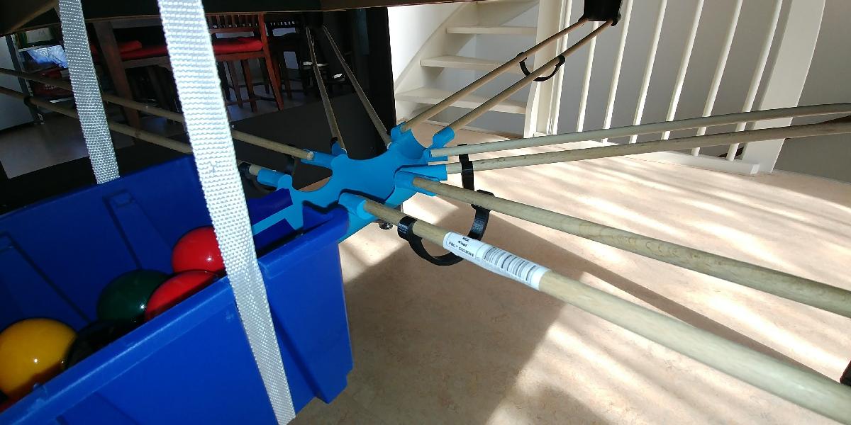 Sistema de recuperacao de bolas de sinuca