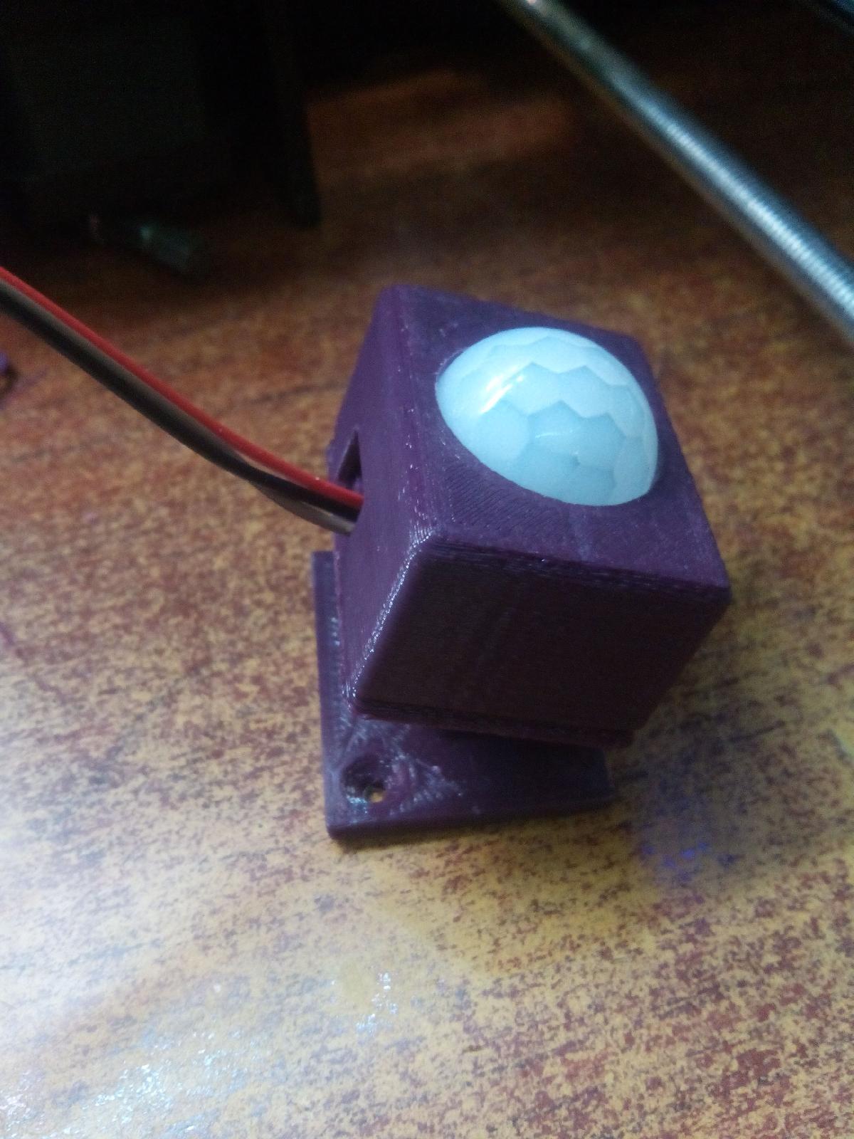 Suporte para sensor de movimento SR501   caixa   montagem de vedacao PIR