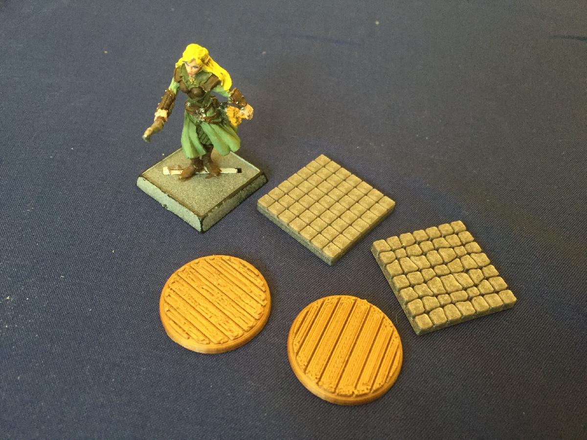 base de miniatura de 28mm