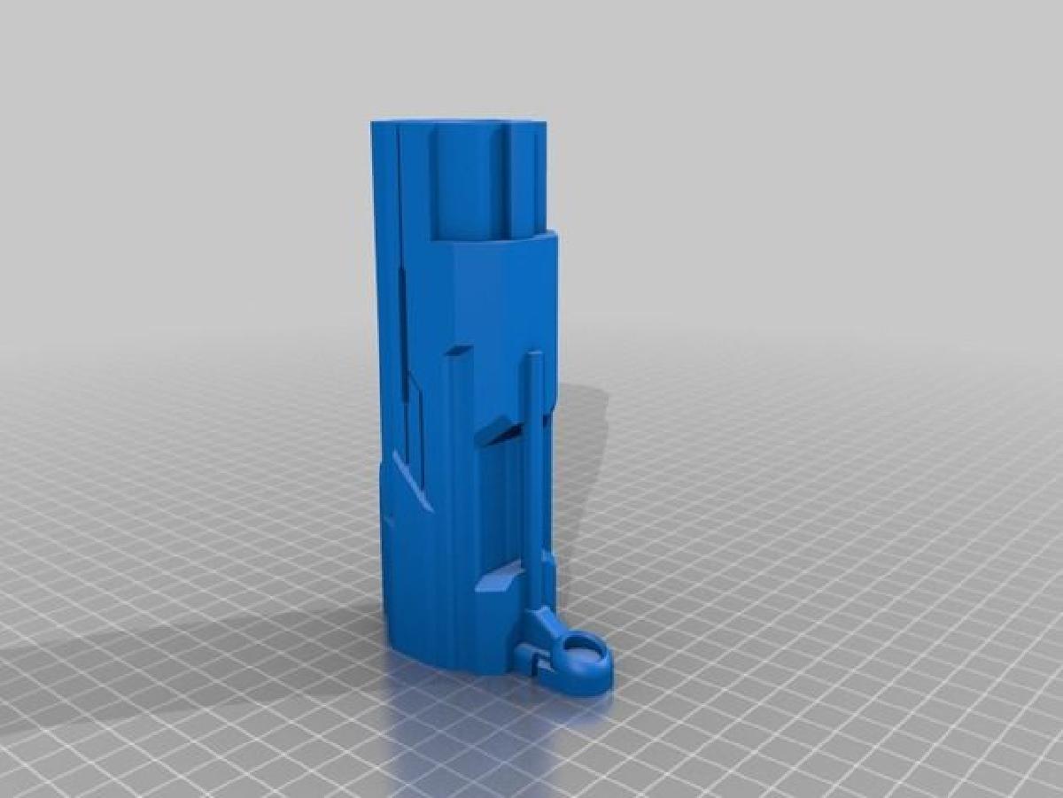 Nerf Rapidstrike Muzzle Battery Case Lock   E