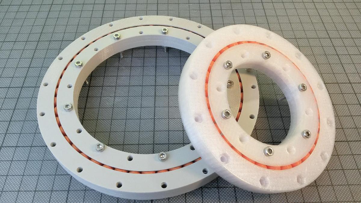 Rolamento de giro, design parametrico com Fusion 360