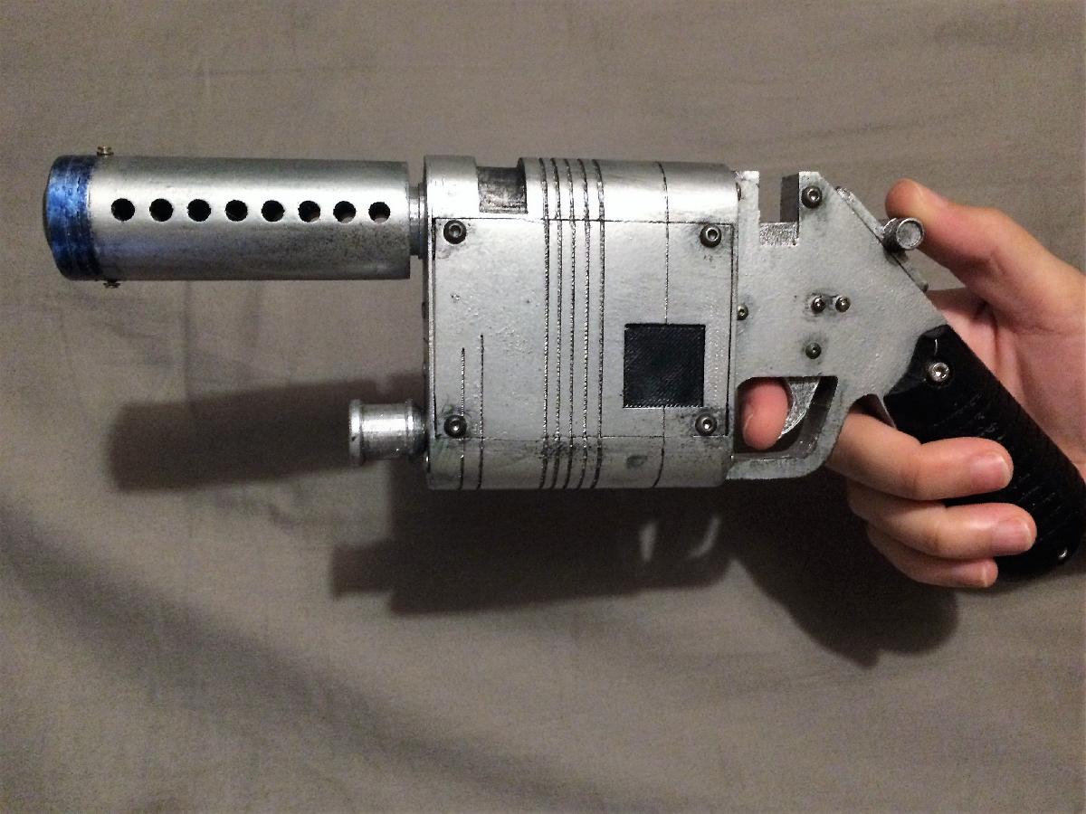 Pistola Blaster NN 14 de Rey com Compartimento para Eletronicos