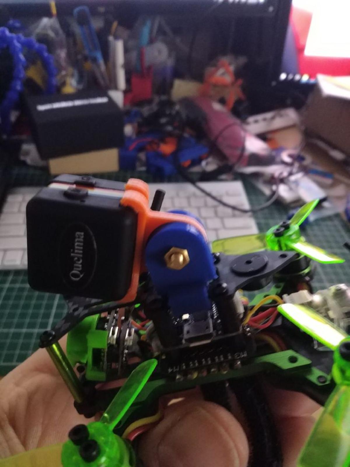 suporte ajustavel para sq11/12 para usar no quad mantis85
