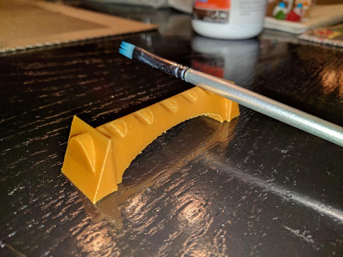 Descanso para pincel