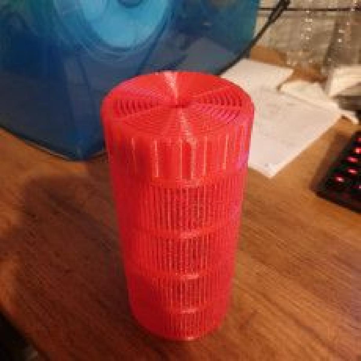 Recipiente de gel de silica