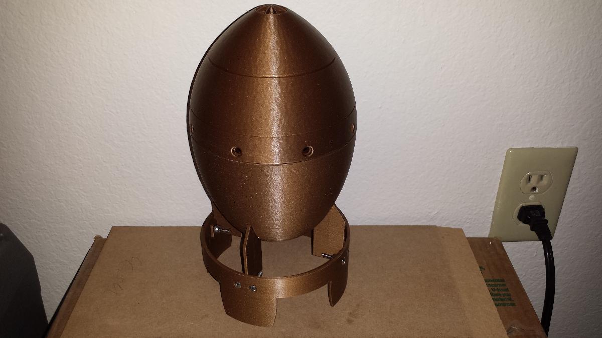 Case de Mini Nuke do Fallout 3 para Raspberry Pi