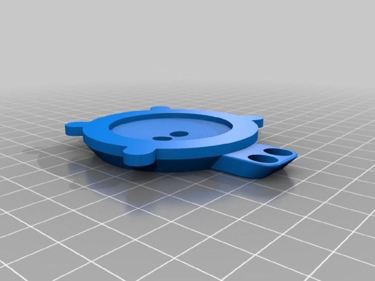 Barco Pop Pop impresso em 3D (furos de canudo de 6mm)