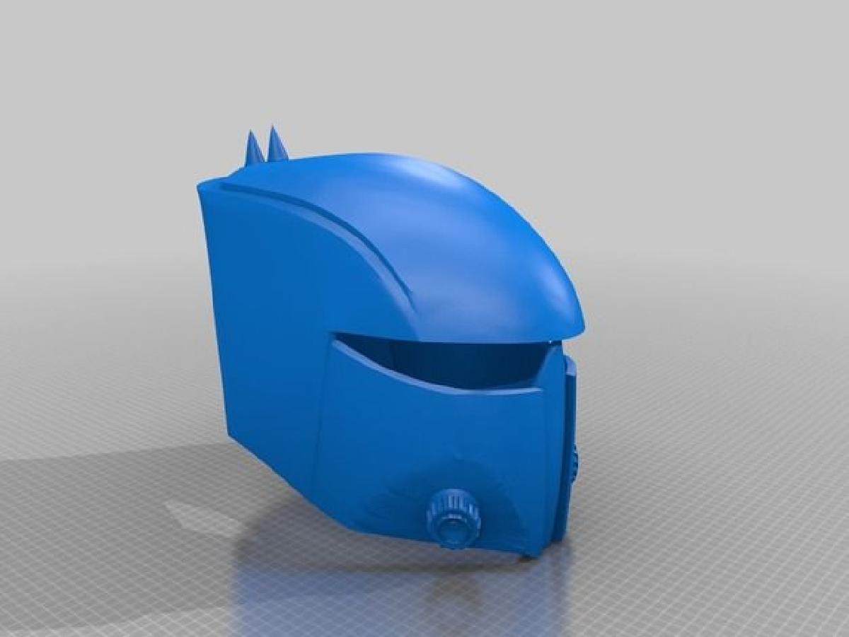 Capacete Madaloriano Rohlan Dyre Revisado