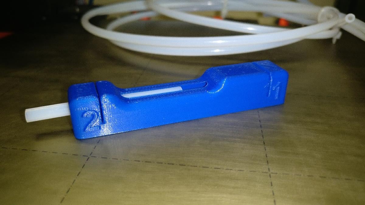 Cortador de tubo de PTFE para Prusa MK2 e superiores