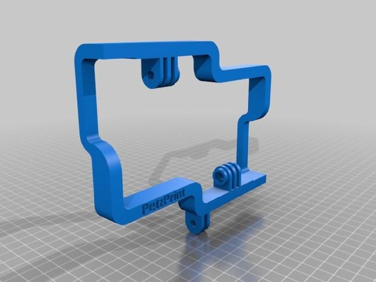 Suporte 3D GoPro (3+/4)