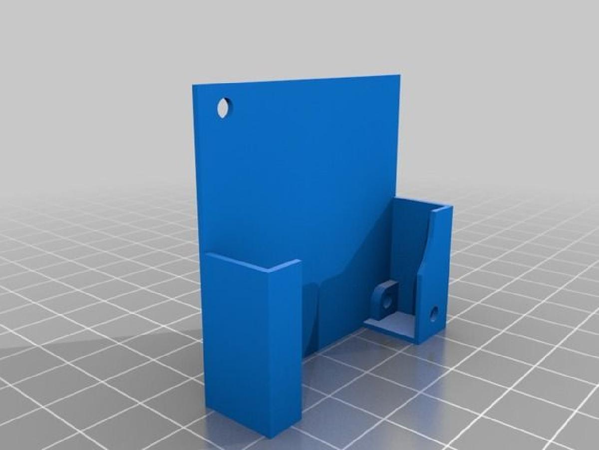 Suporte para ventilador de resfriamento E3D e suporte para ventilador ajustavel para Kossel