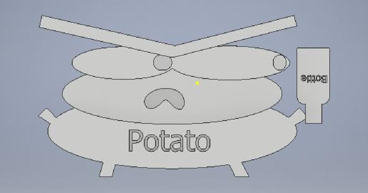 Batata Pronta para Batalha (Origens da Batata)