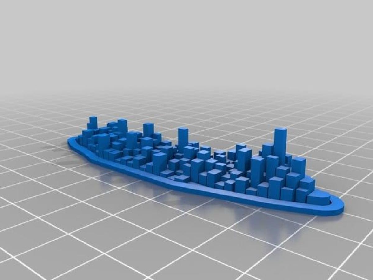 A Grande Maca   Cidade de Nova York Miniatura