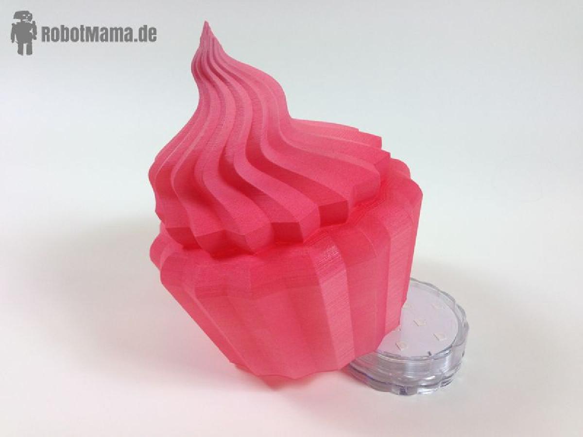 Decoracao de Luzes de Cupcake de Natal LED