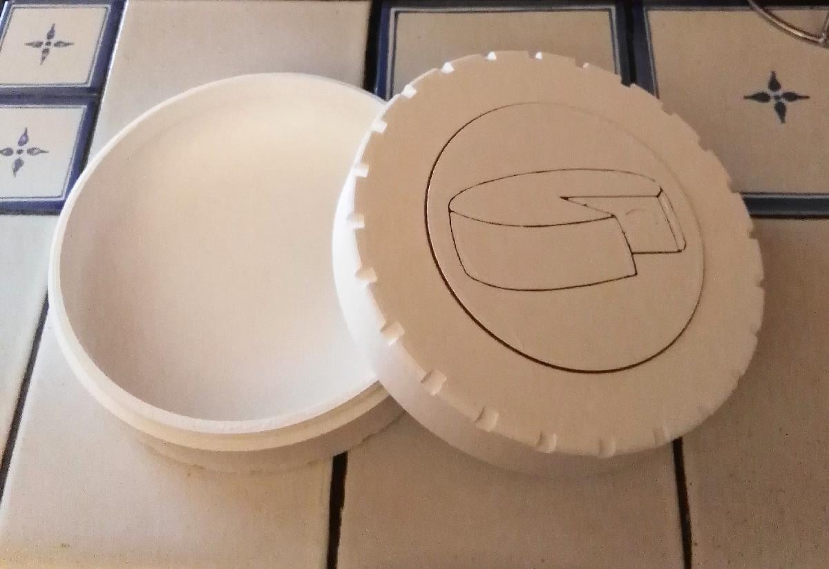 Recipiente de queijo