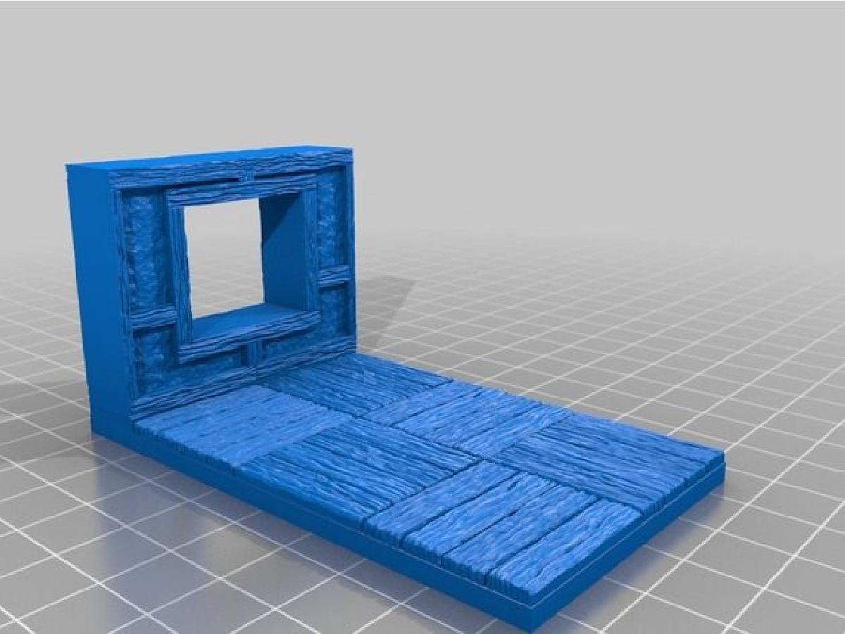 Janela Externa Tudor OpenForge 2.0 (Vigas Cruzadas)