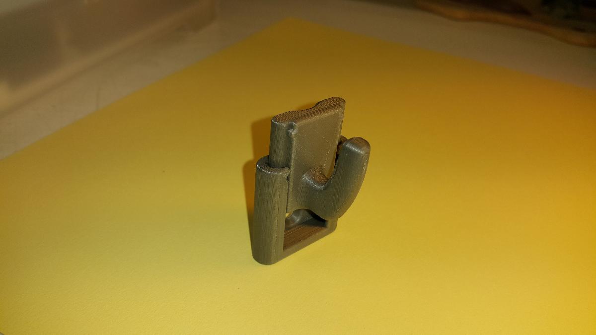 Gancho de parede clic de croche