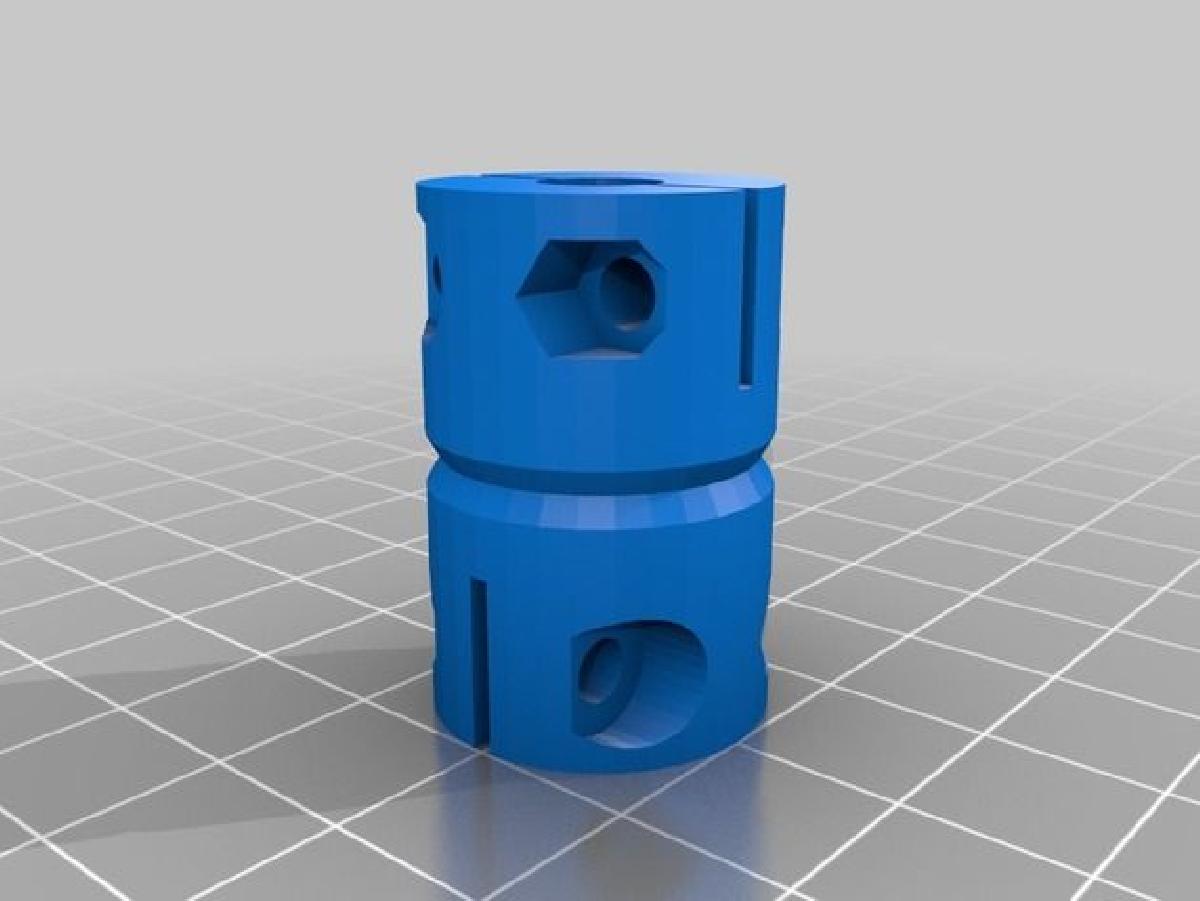Acoplador, 5 mm para 1/4 polegada, para Printrbot Simple All Metal Z Axis