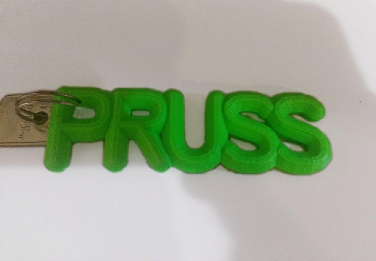 Chaveiro de nome personalizável