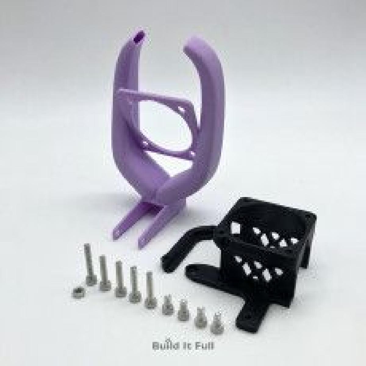 Suporte de ventilador 4010 para Creality CR 10 / Ender 3 para ventilador radial 5015 Fang