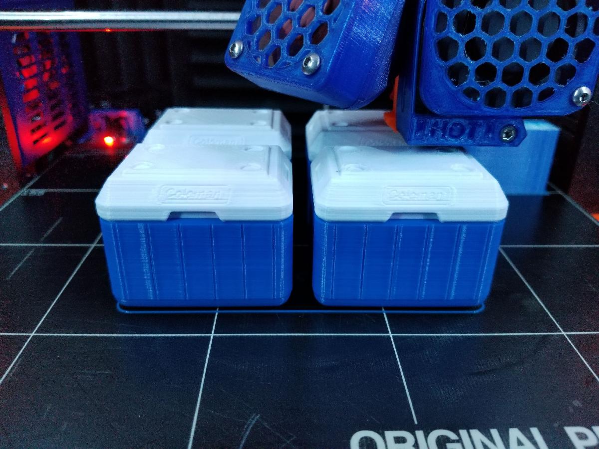 Cooler Coleman 1:10 escala