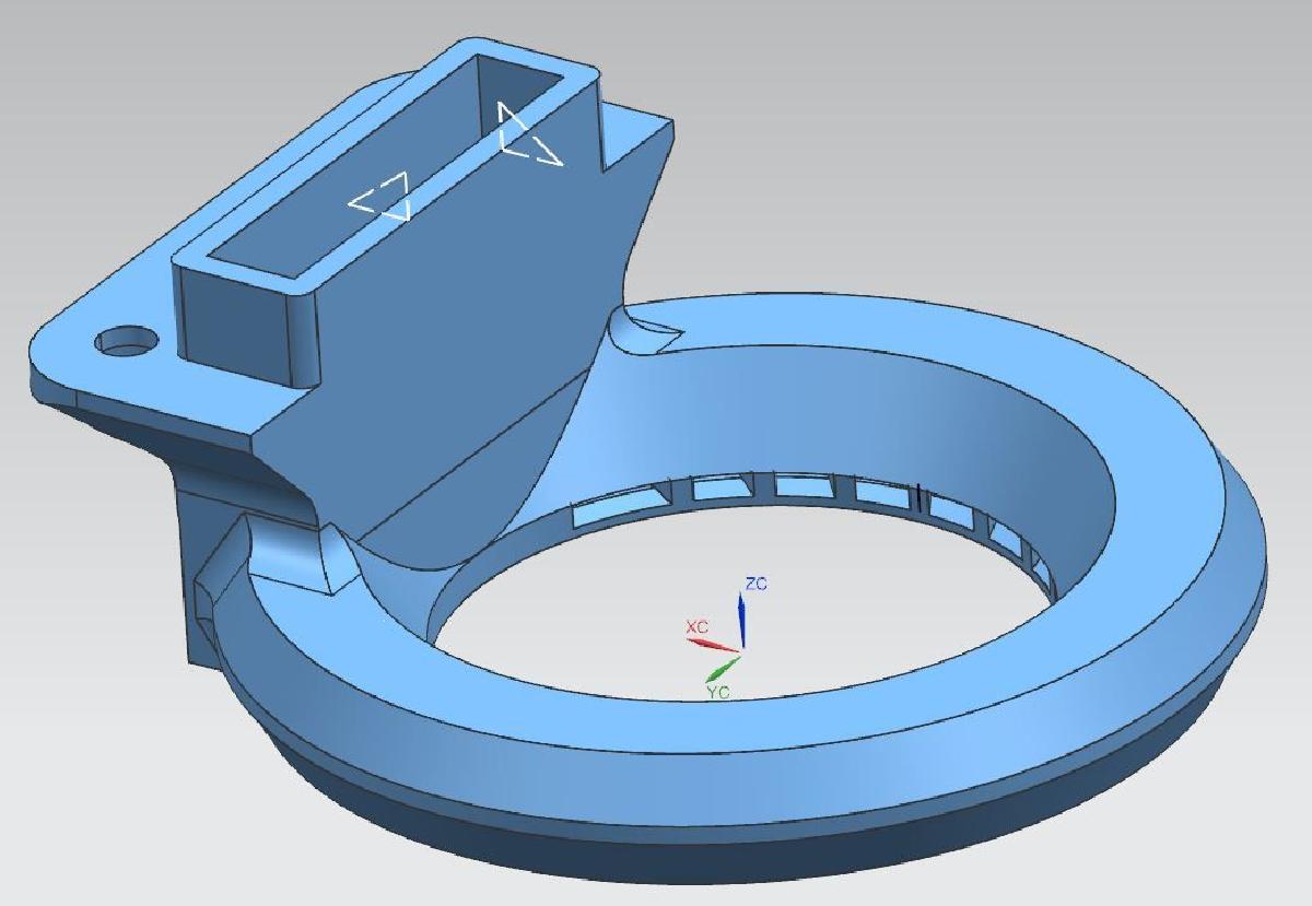 Carcaca do Ventilador Delta Vortex AnyCubic