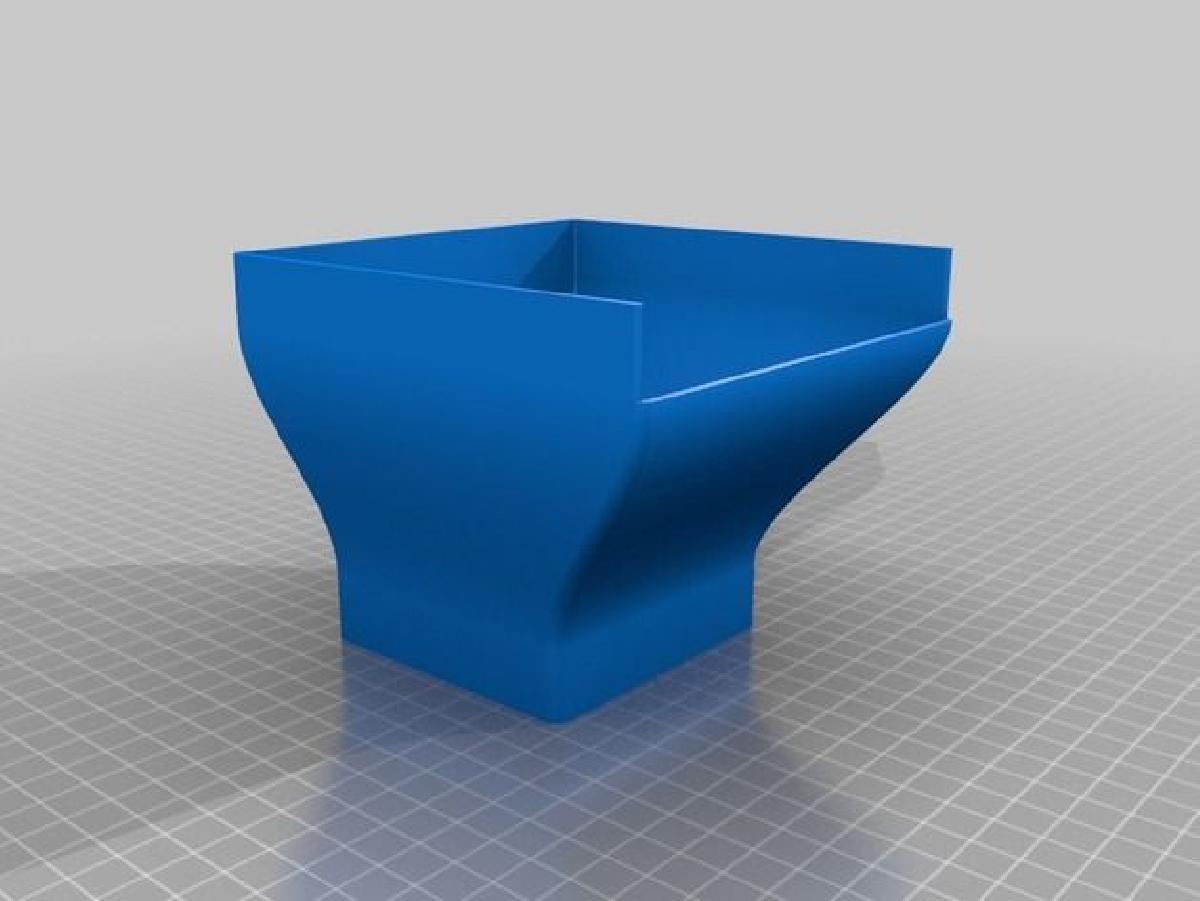 Ventoinha de dissipador de CPU de 120mm para duto de exaustao de caixa de 80mm