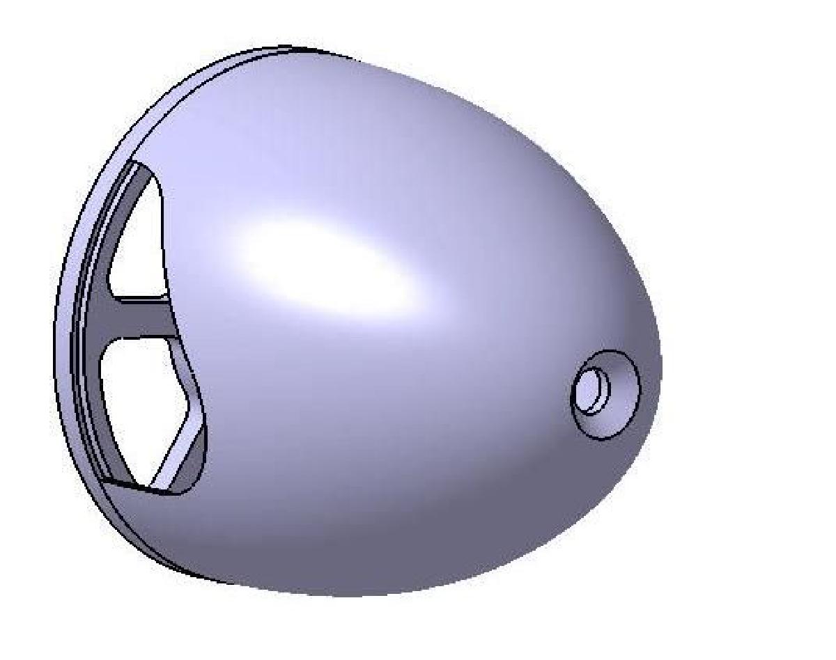 Spinner de 60mm para Aeronaves RC