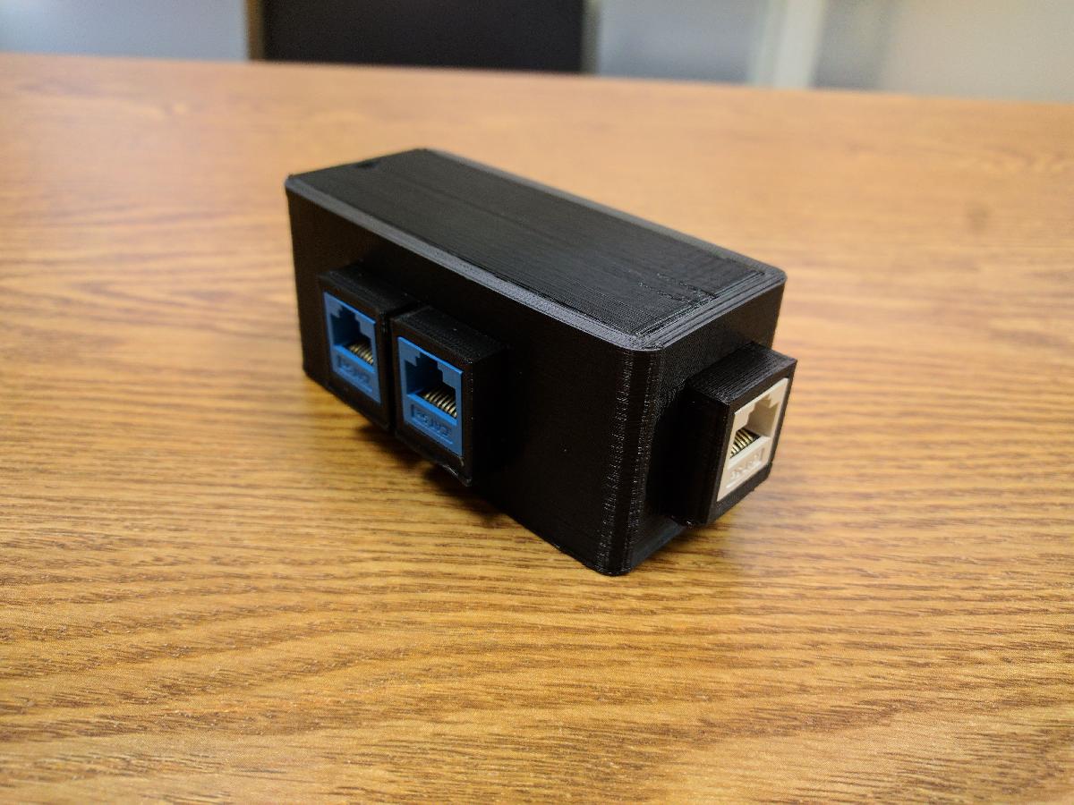 TAP de Rede Passivo 100baseTX Nao Agregador