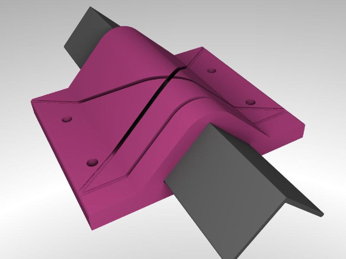 Guia de corte para perfil de aluminio de 3/4 polegada