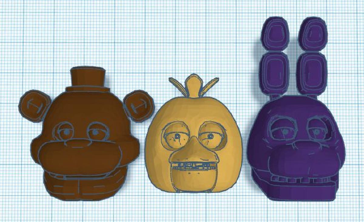 Todos os Animatronicos de Junta Esferica Original