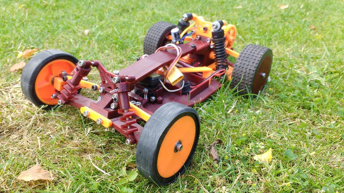 3DRC 2WD Buggy 01:16 Carro
