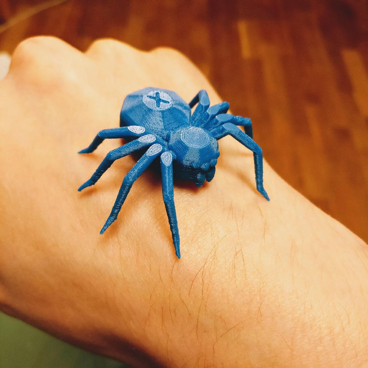 Torture Spider, teste de tortura de impressora 3D   saliencias   resfriamento   retracao