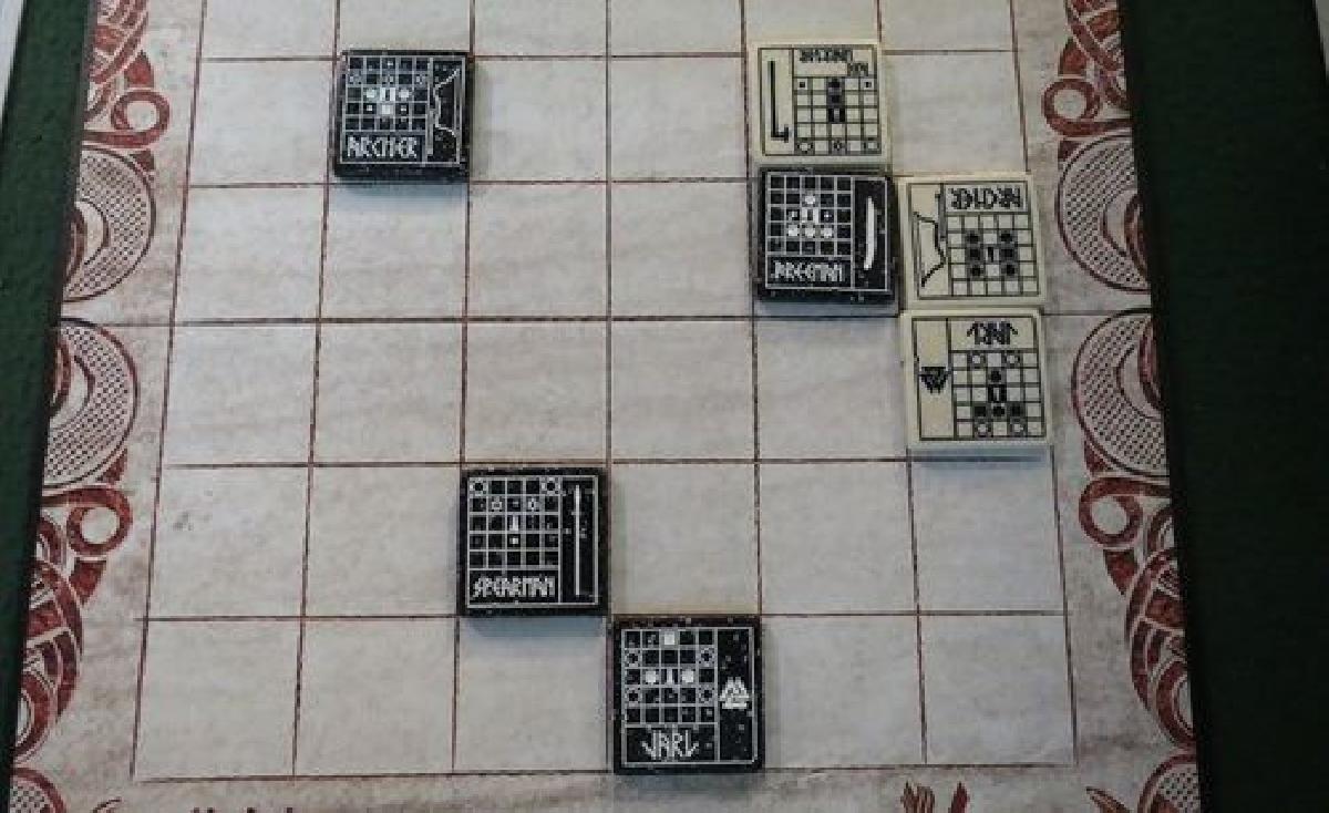 Jarl   Jogo de Colocacao de Azulejos dos Vikings