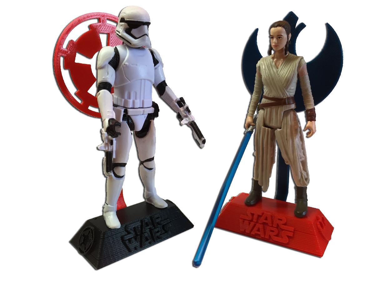 SUPORTE PARA FIGURAS DE ACAO STAR WARS