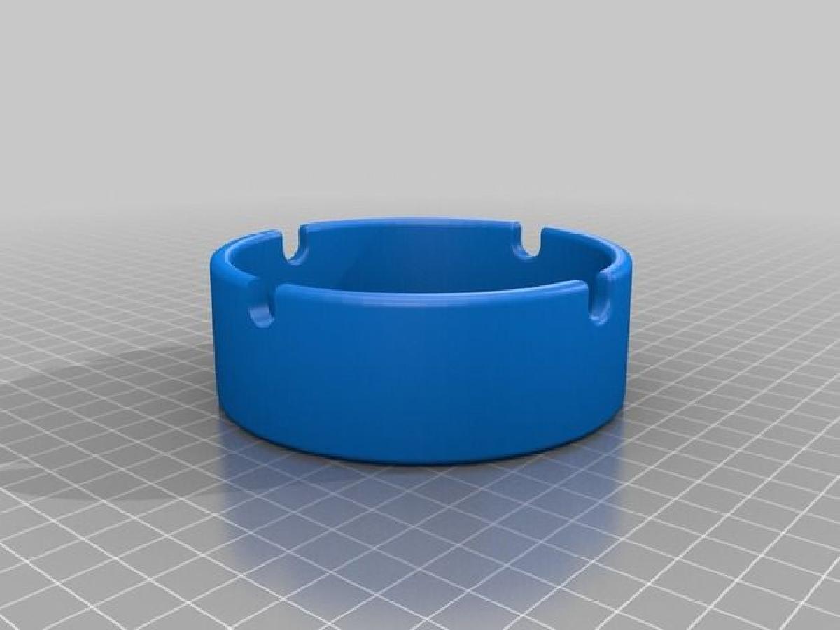 Cinzeiro com Suporte para Isqueiro!