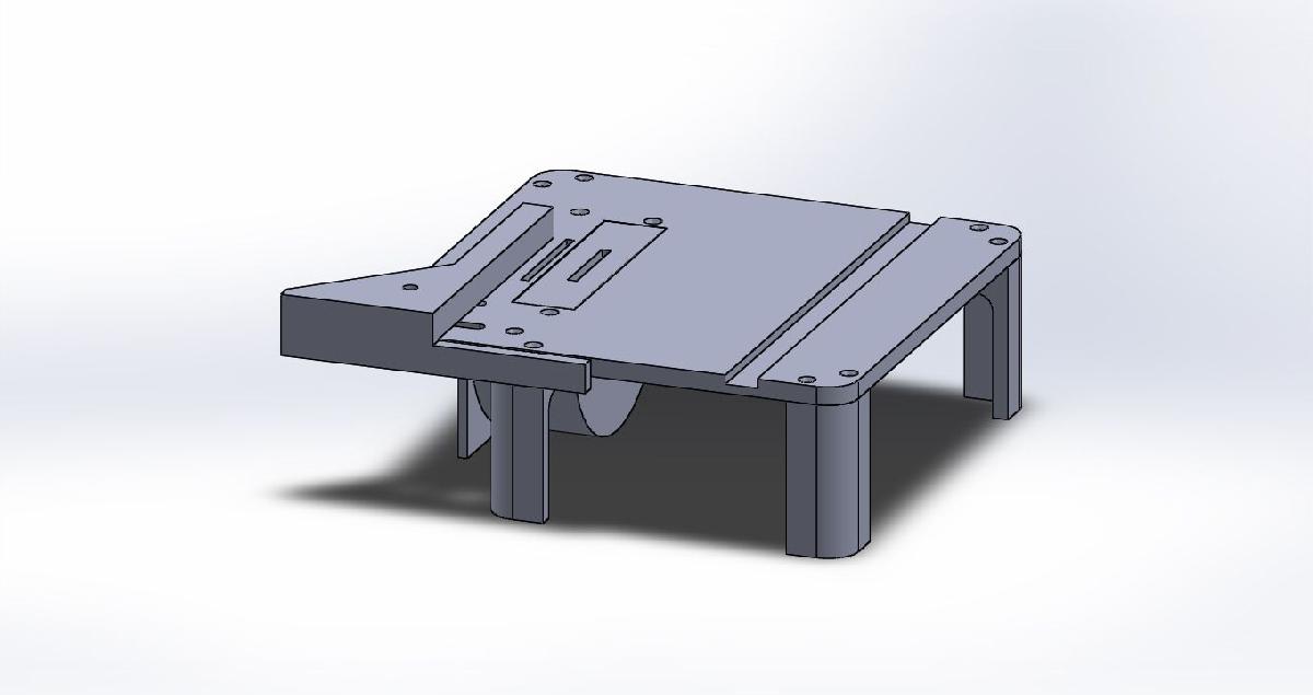 Serra de bancada Dremel totalmente imprimivel