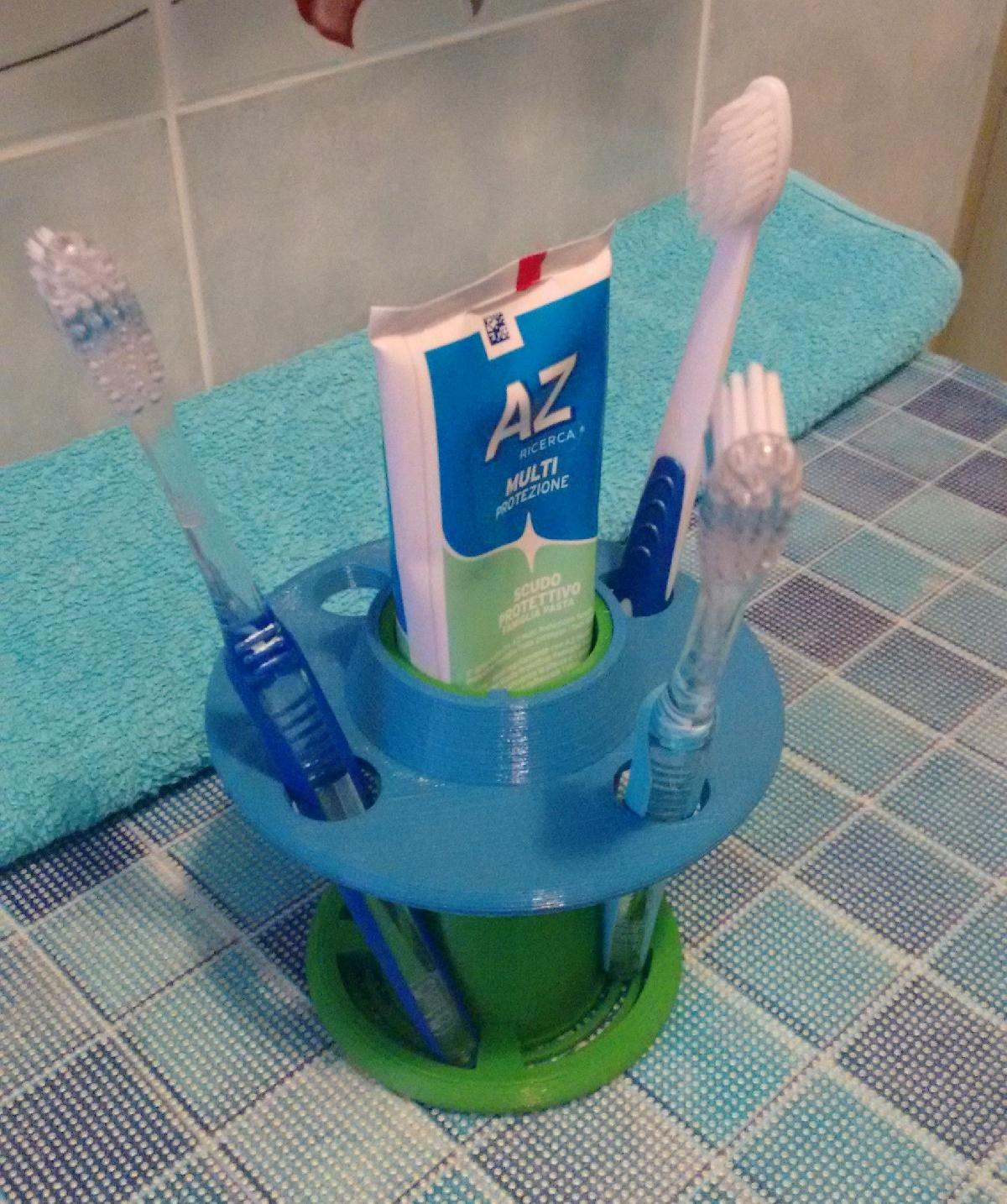 Suporte para escova de dentes / pasta de dente v1.4 (Ultima)