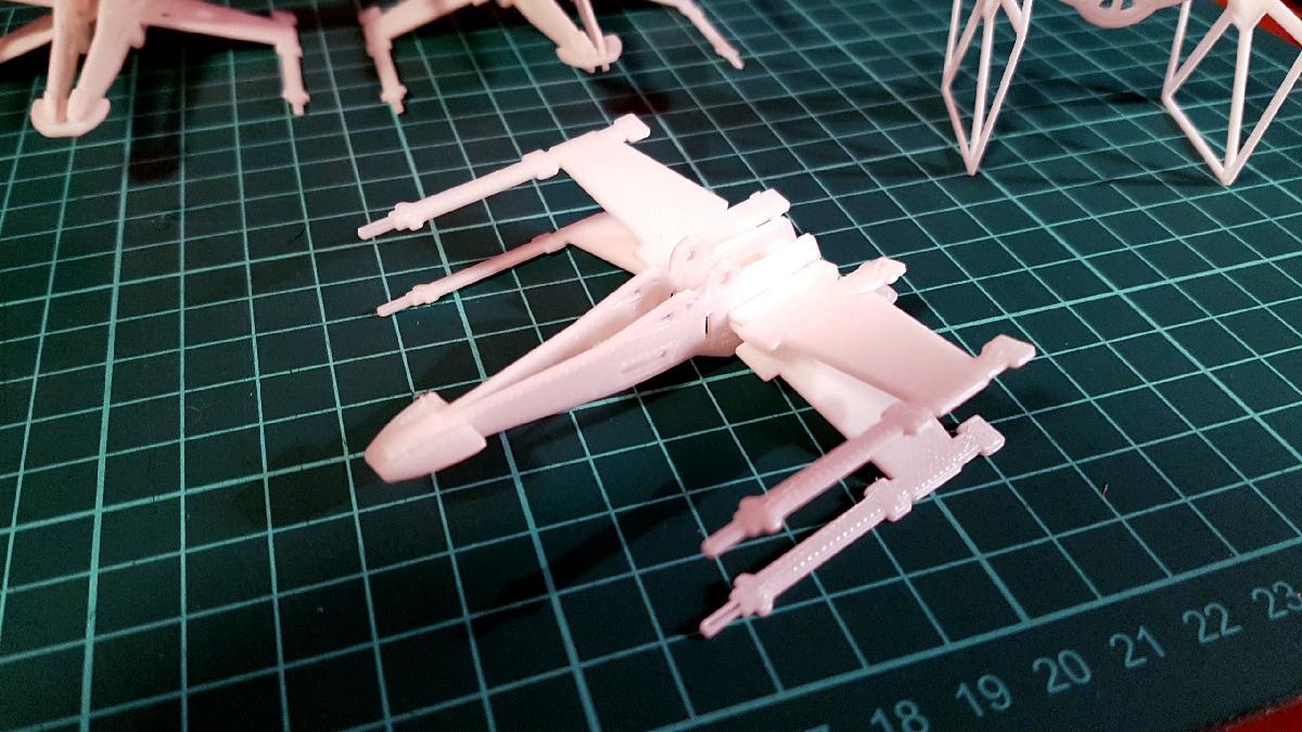 Ornamento de Natal X Wing   Star Wars   Impressao Simples