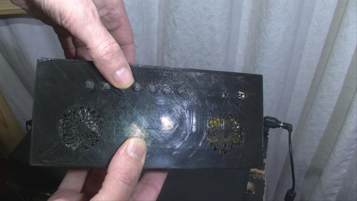 Caixa de Controle LVDS