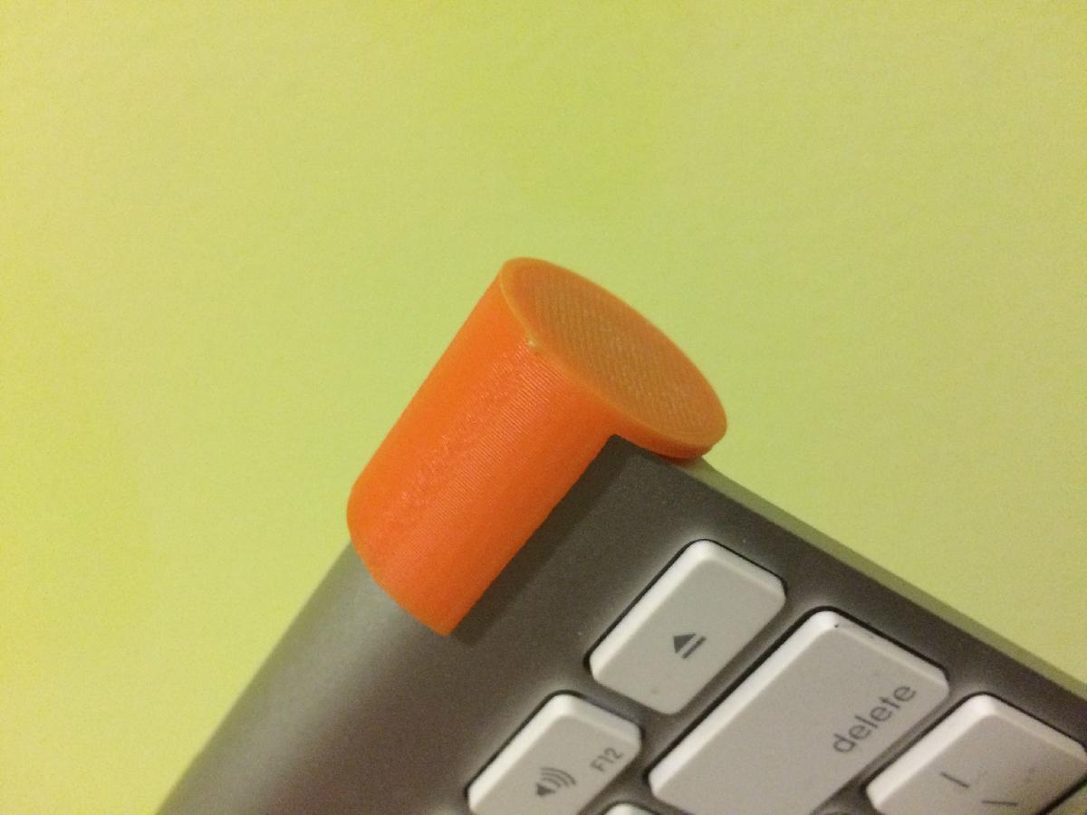 Tampa para o botao de energia do teclado sem fio da Apple