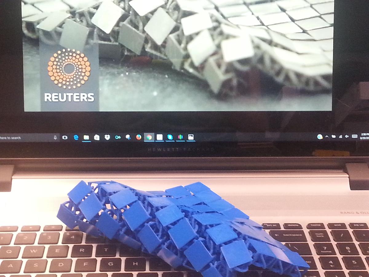 Tecido Chainmail da NASA