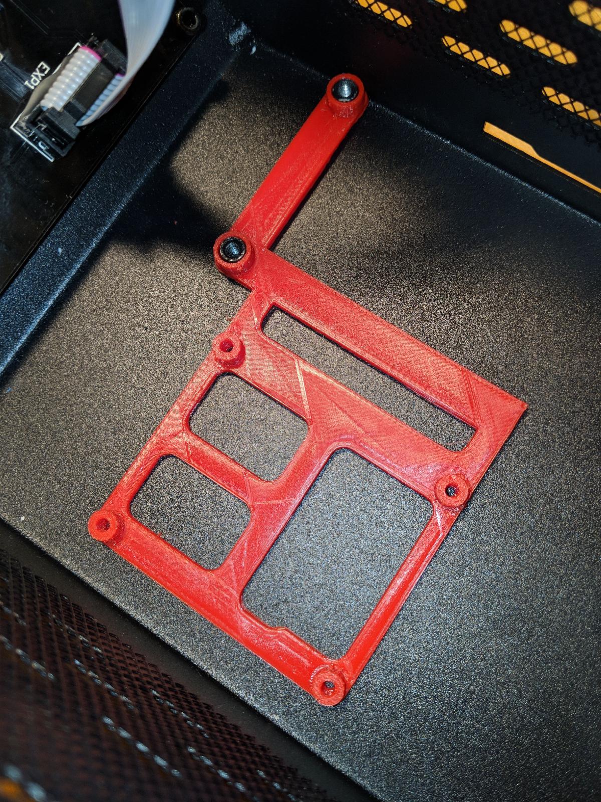 Suporte de montagem de MOSFET mais curto (Eixo Z   6mm) para Monoprice Maker Select V2.1, Cocoon Create, Wanhao i3