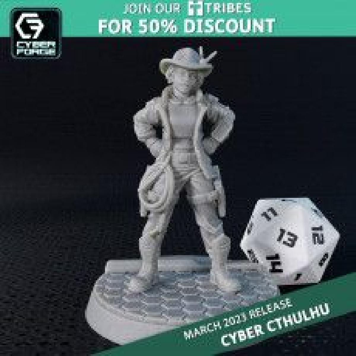 Investigadora Cibernetica Cthulhu Amelie Soares